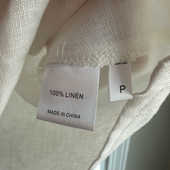 Monday Swimwear Tropea Linen Dress Vanilla Size P/XS - Picture 7 of 10